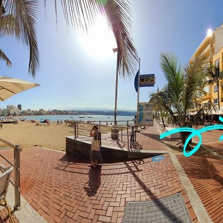Casita Canaria Playa Beachfront Access & Lateral Ocean View With Terrace Las Palmas de Gran Canaria Eksteriør billede