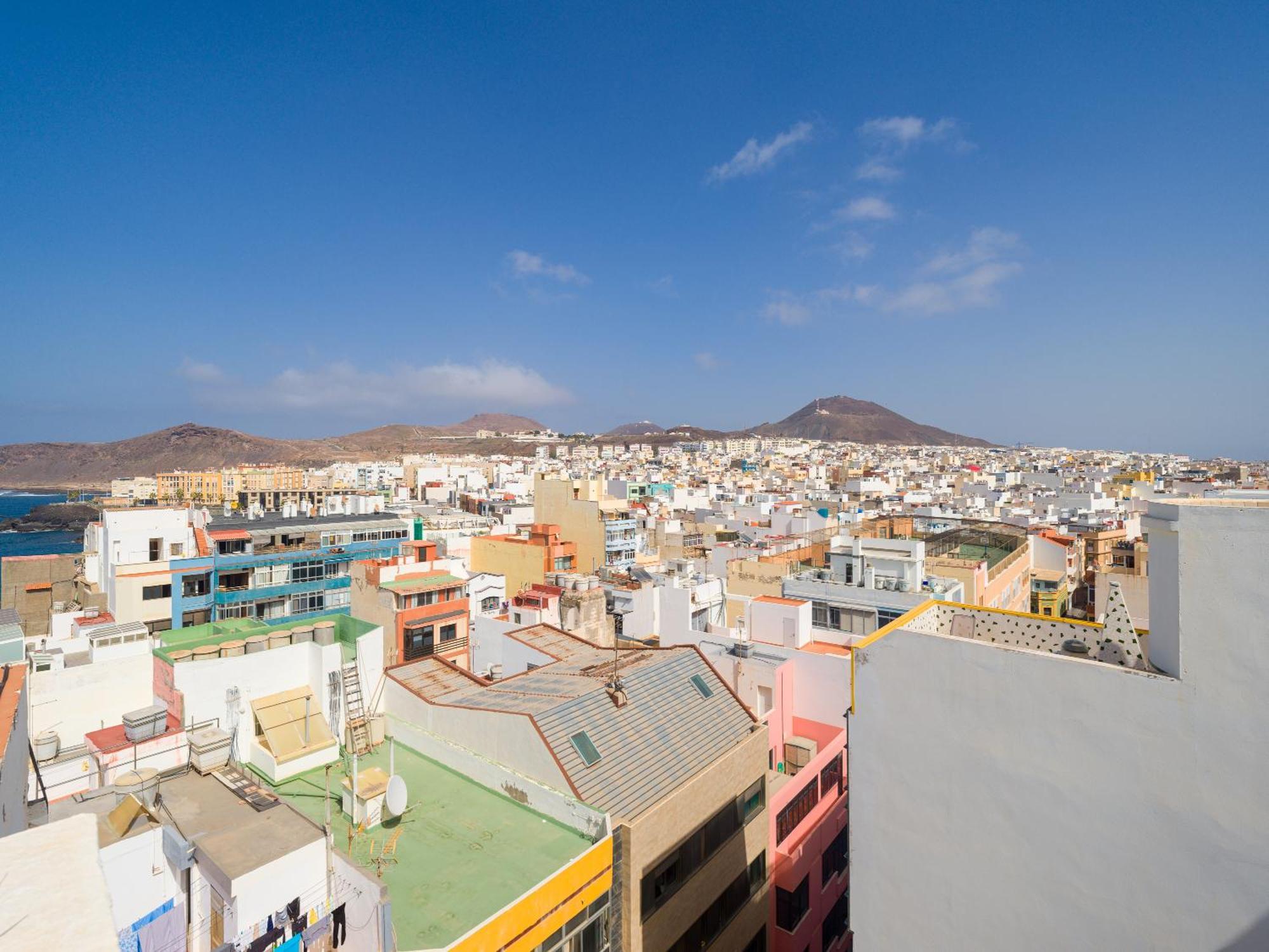 Casita Canaria Playa Beachfront Access & Lateral Ocean View With Terrace Las Palmas de Gran Canaria Eksteriør billede